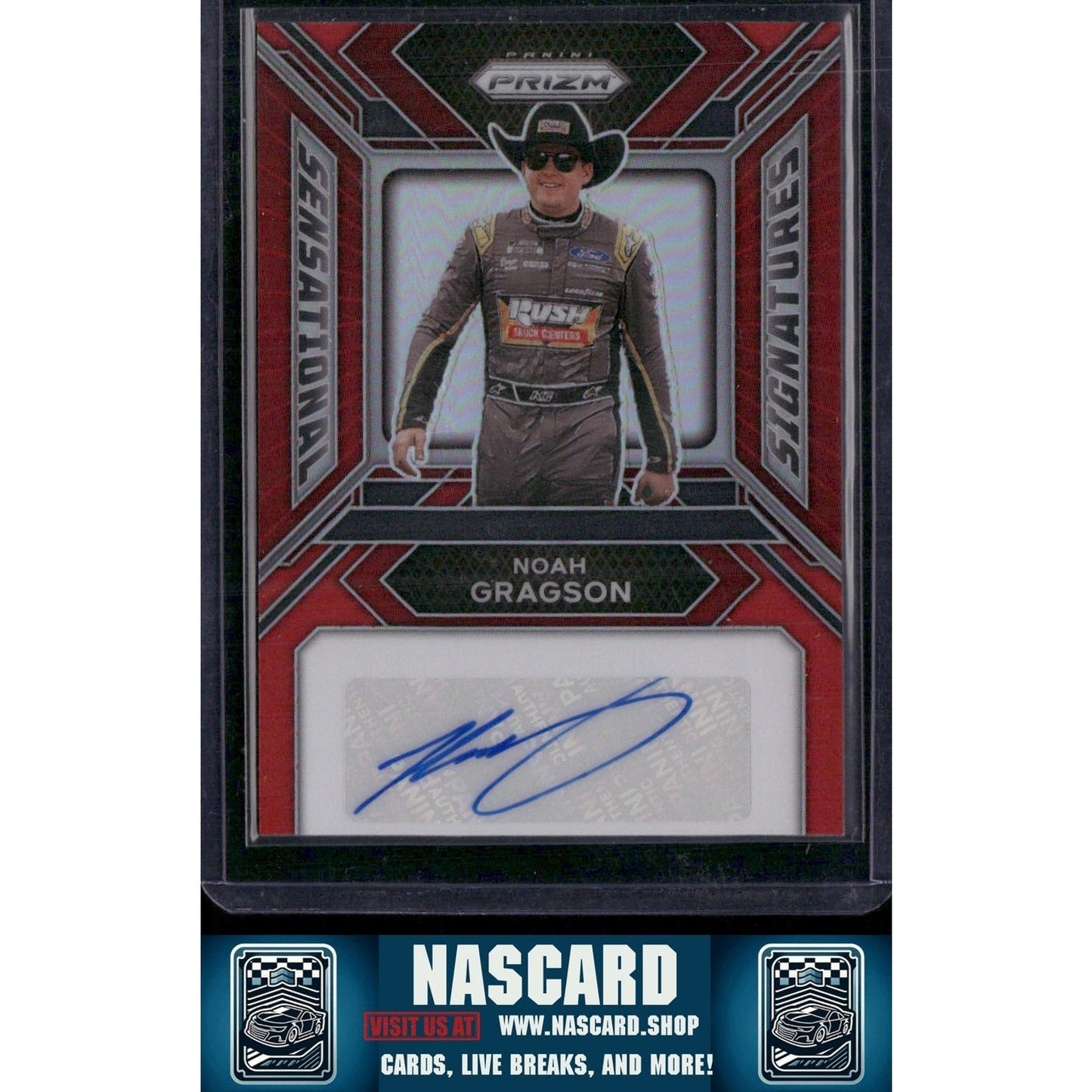 2024 Panini Prizm #SS-NGN Noah Gragson Sensational Signatures Red