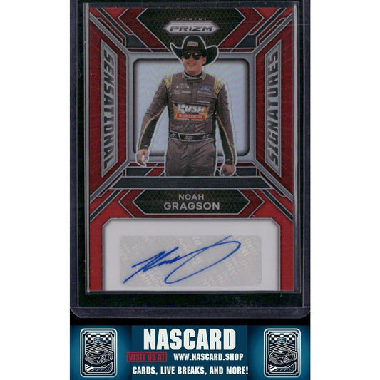 2024 Panini Prizm #SS-NGN Noah Gragson Sensational Signatures Red