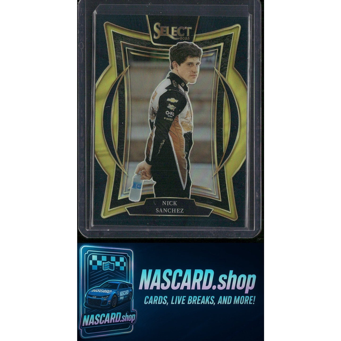 2025 Select Racing #4 Nick Sanchez Granstand Black Prizms #1/1