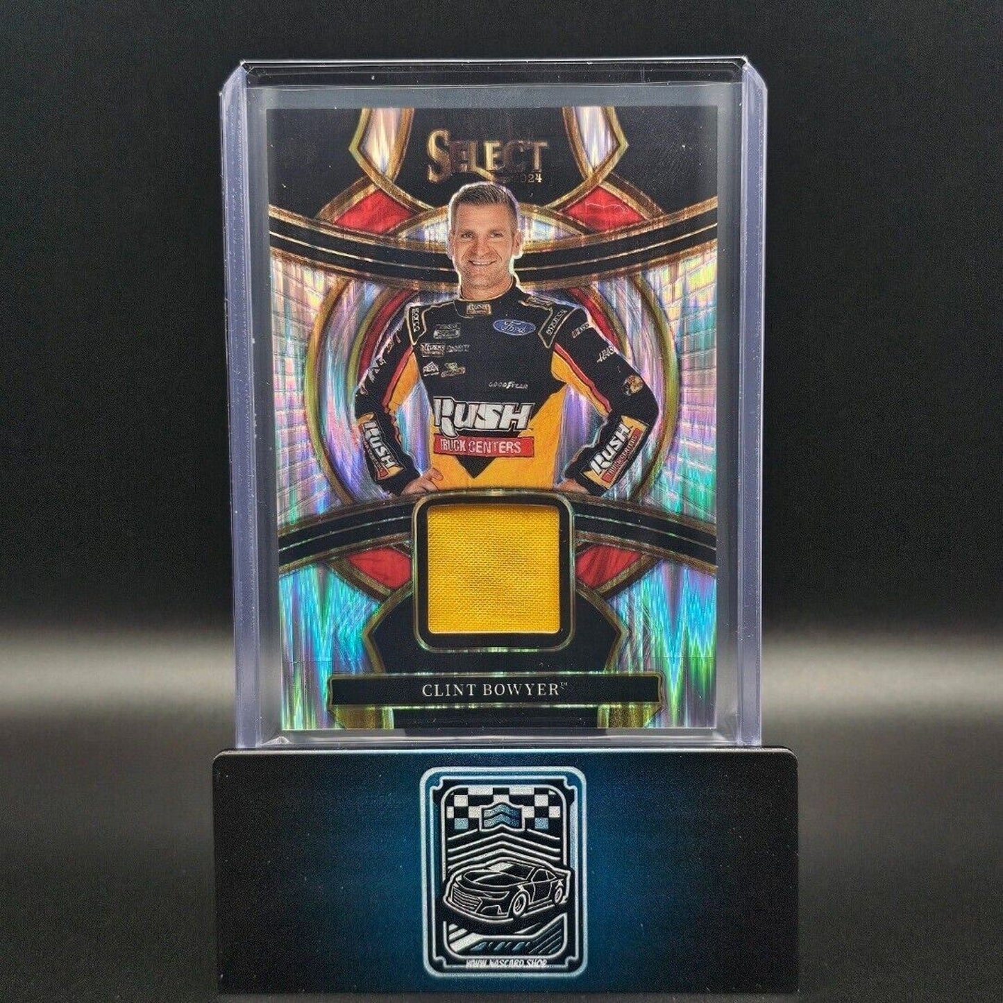 2024 Panini Select - Selective Swatches #SS-CBY Clint Bowyer (MEM)