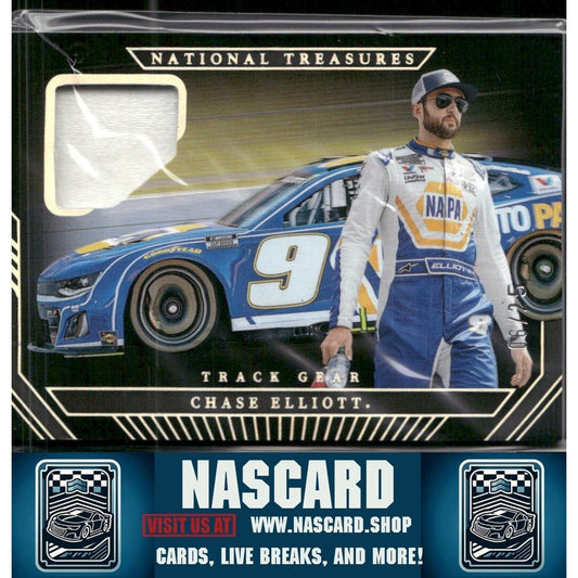 2024 National Treasures Track Gear Holo Silver Chase Elliott /25