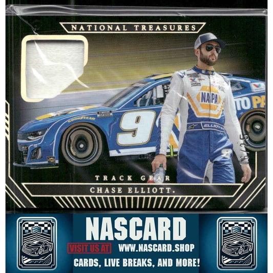 2024 National Treasures Track Gear Holo Silver Chase Elliott /25