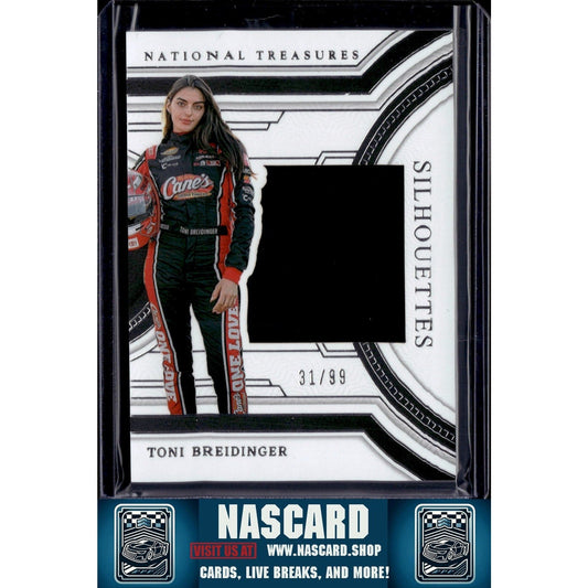 2024 Panini National Treasures #SS-TBG Toni Breidinger Silhouettes