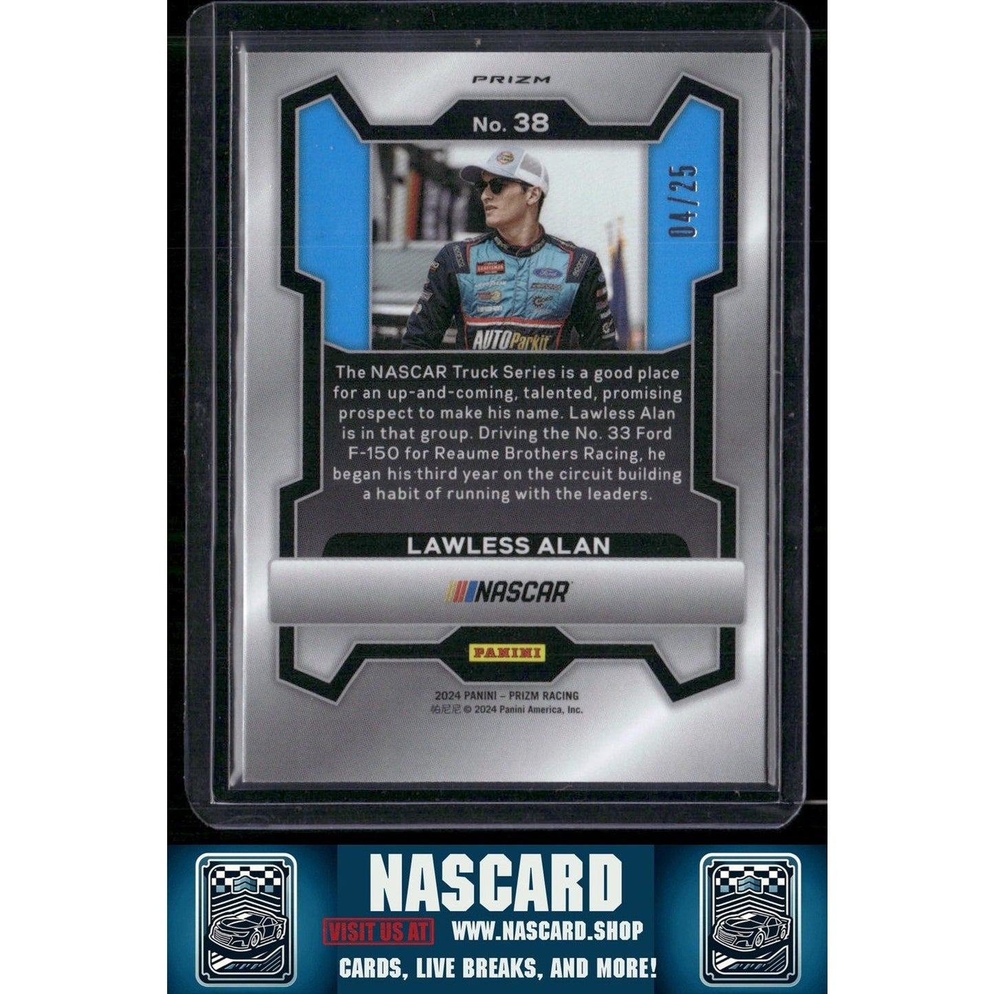 2024 Panini Prizm #38 Lawless Alan Mojo