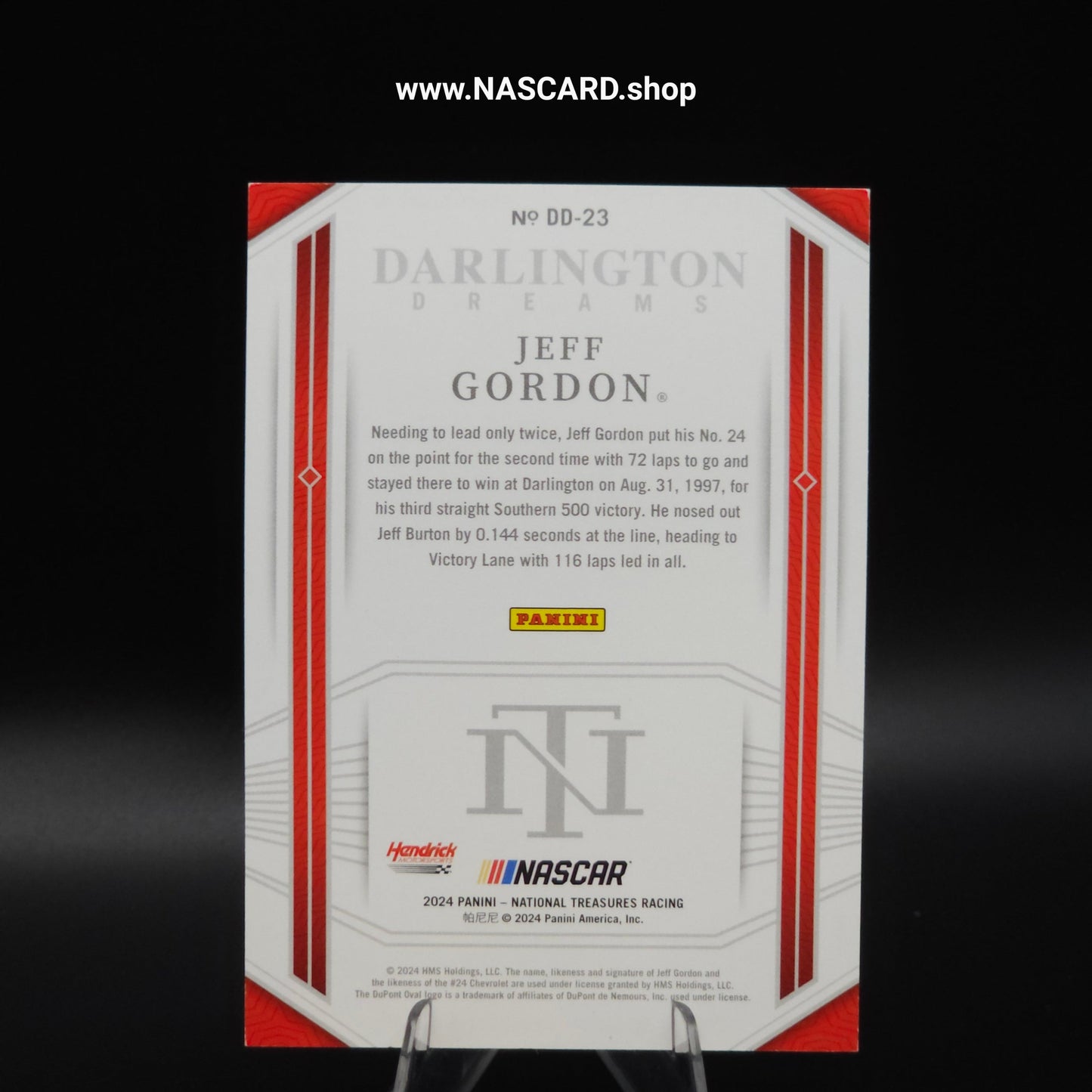 2024 National Treasures Darlington Dreams Green Jeff Gordon /5