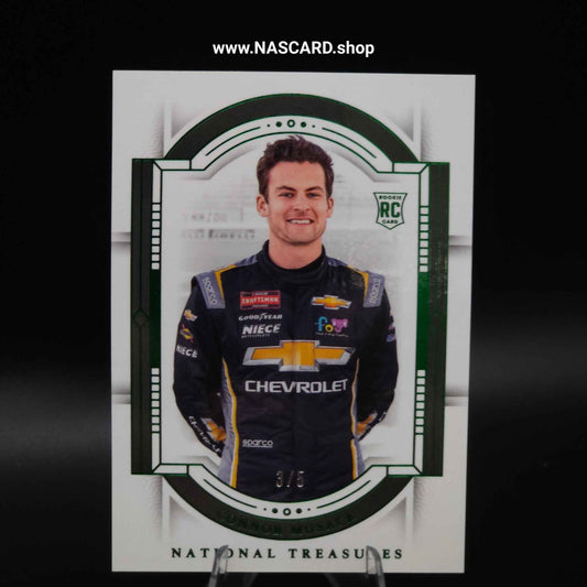2024 National Treasures #27 Green Connor Mosack Rookie Card /5