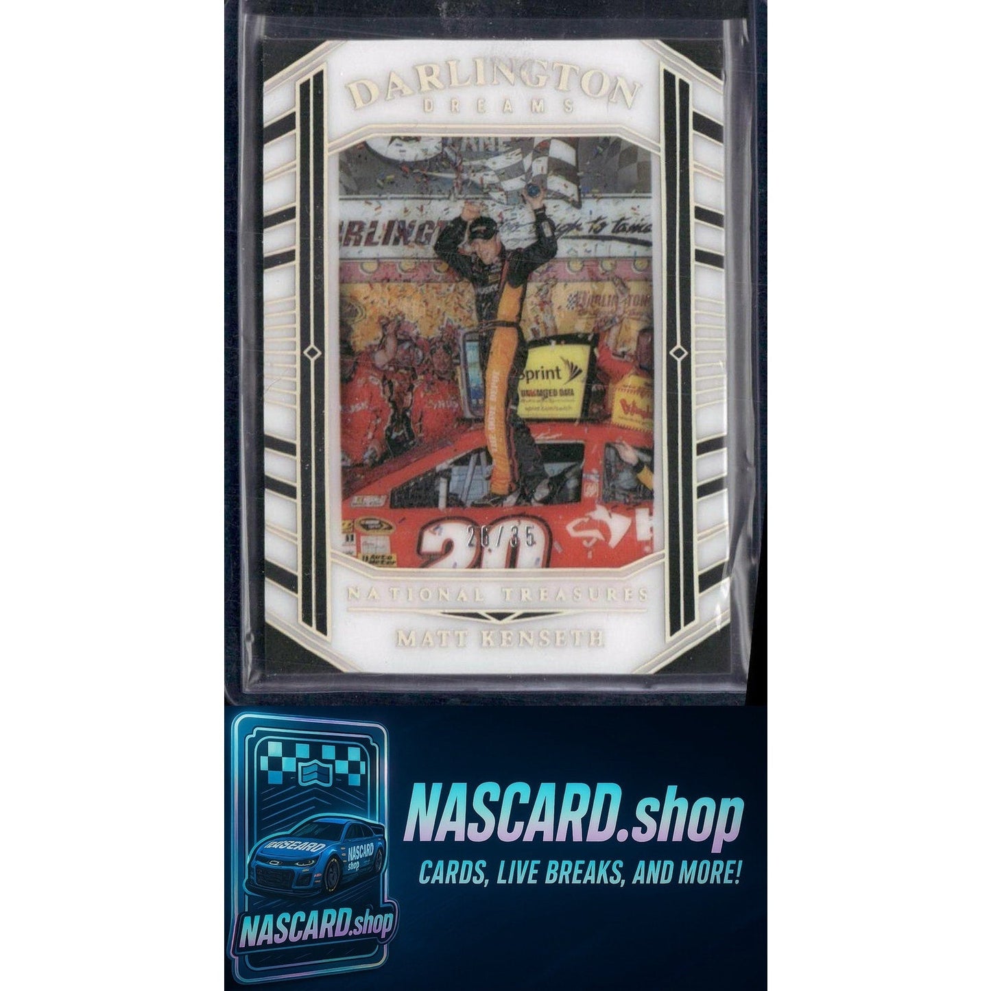 2024 Panini National Treasures #DD-13 Matt Kenseth Darlington Dreams