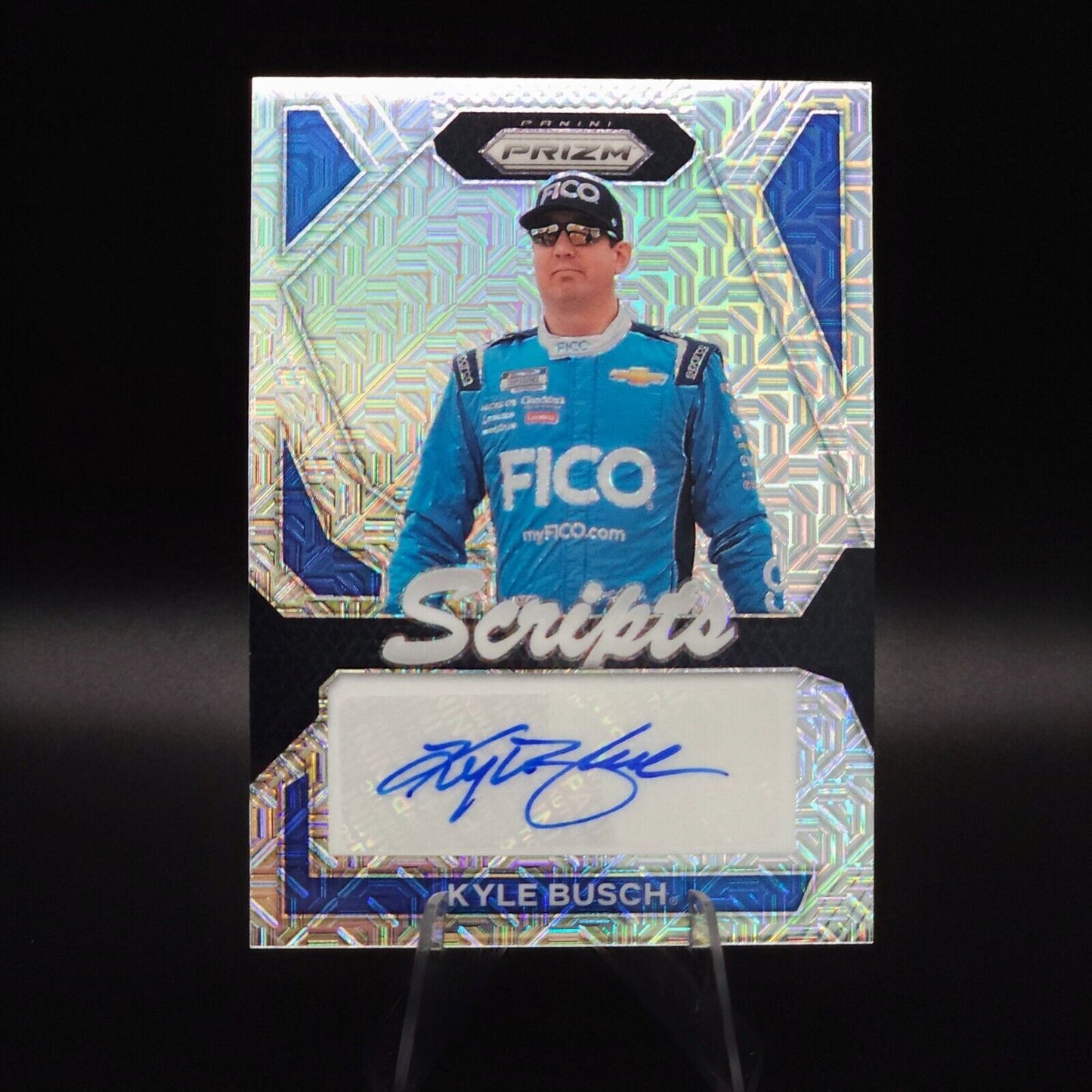 2024 Panini Prizm Racing Scripts Mojo #S-KBH Kyle Busch 10/10