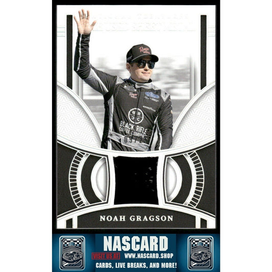 2024 National Treasures Race Used Sheet Metal Holo Silver Noah Gragson /25