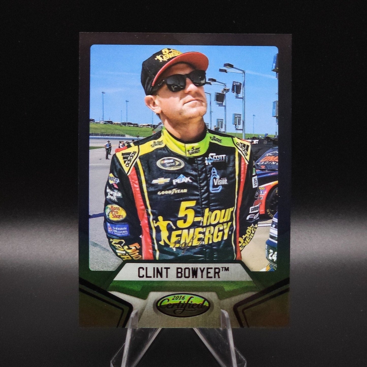 2016 Panini Certified Mirror Black #24 Clint Bowyer 1/1