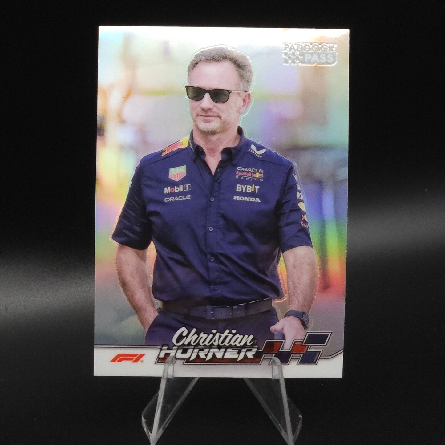2024 Topps Paddock Pass Formula 1 - Chrome Refractor #72 Christian Horner