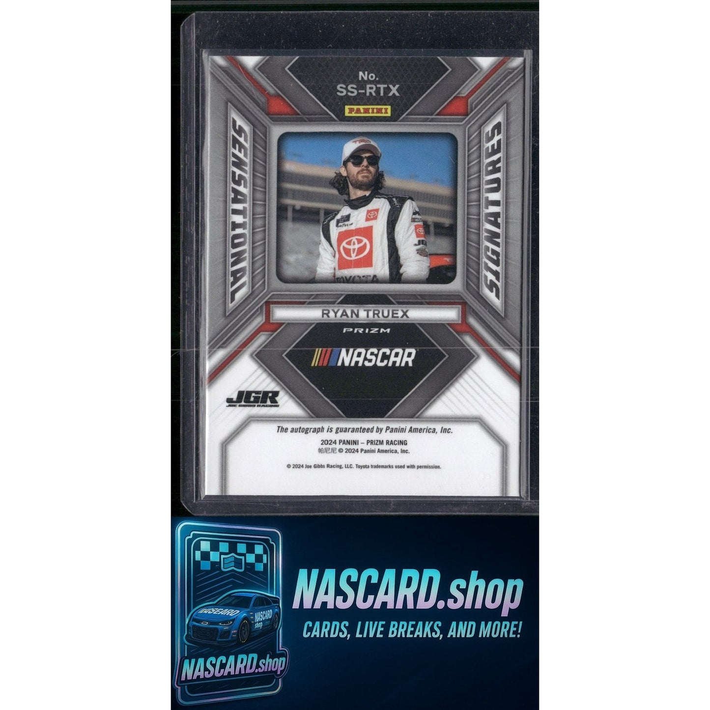 2024 Panini Prizm #SS-RTX Ryan Truex Sensational Signatures