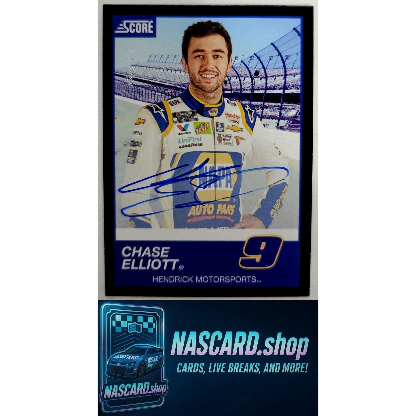 2020 Panini Chronicles #3 Chase Elliott Score Black #1/1