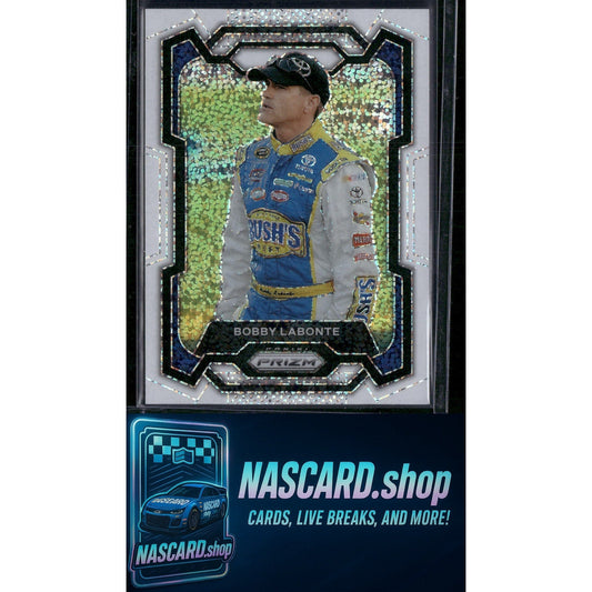 2024 Panini Prizm #15 Bobby Labonte White Sparkle