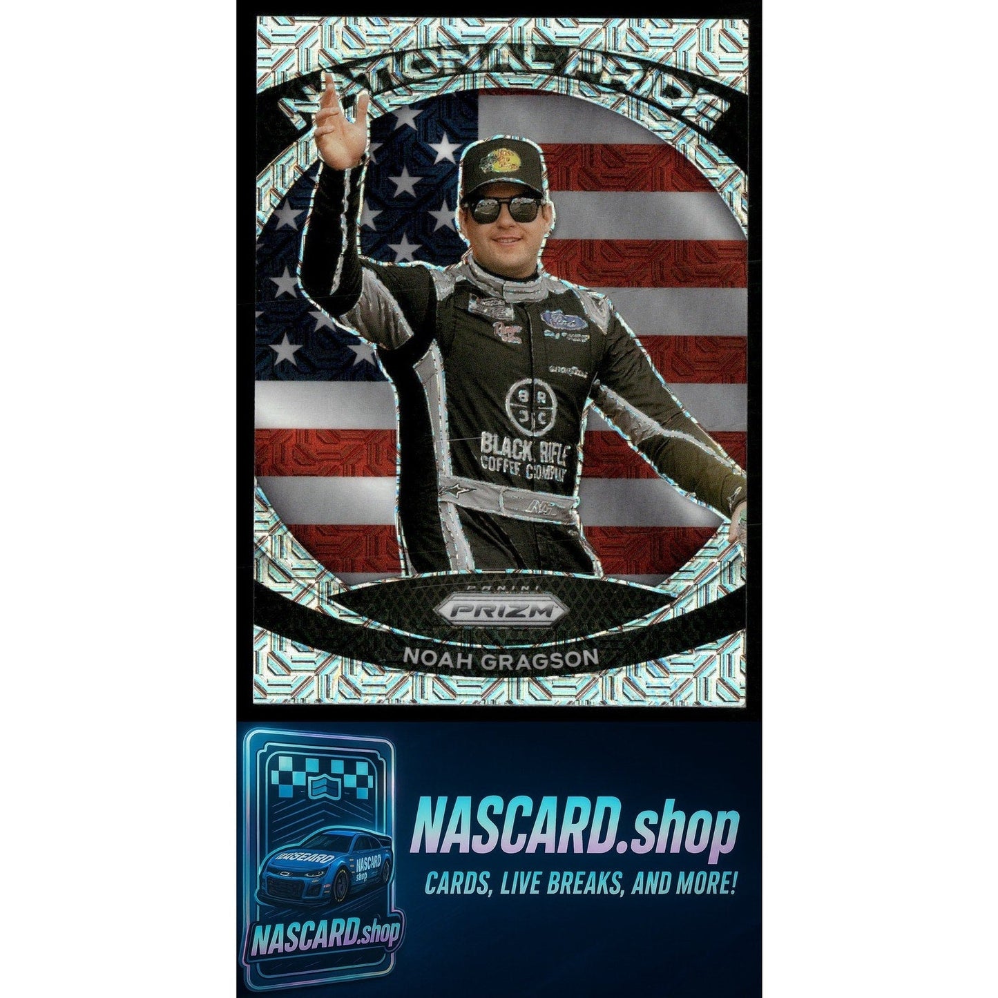 2024 Panini Prizm #5 Noah Gragson National Pride Mojo #/25