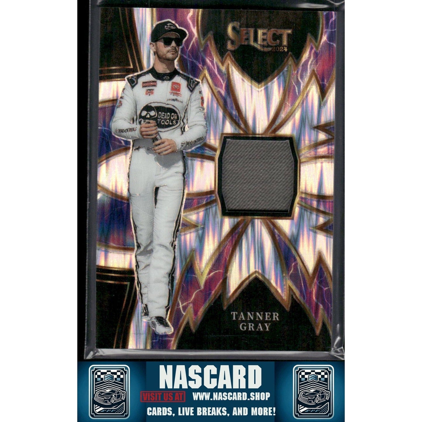 2024 Panini Select #S-TAN Tanner Gray Sparks Flash Prizms