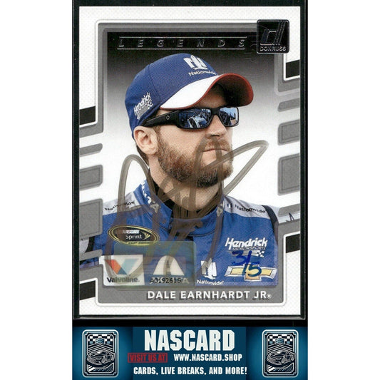 2018 Panini Donruss NASCAR - Legends Buy Back Autographs Dale Earnhardt Jr. 3/5