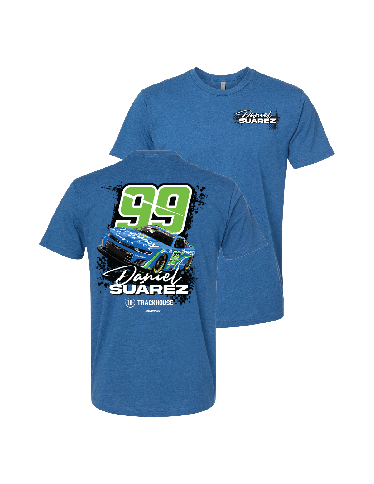 Daniel Suárez #99 Freeway Blue T-Shirt