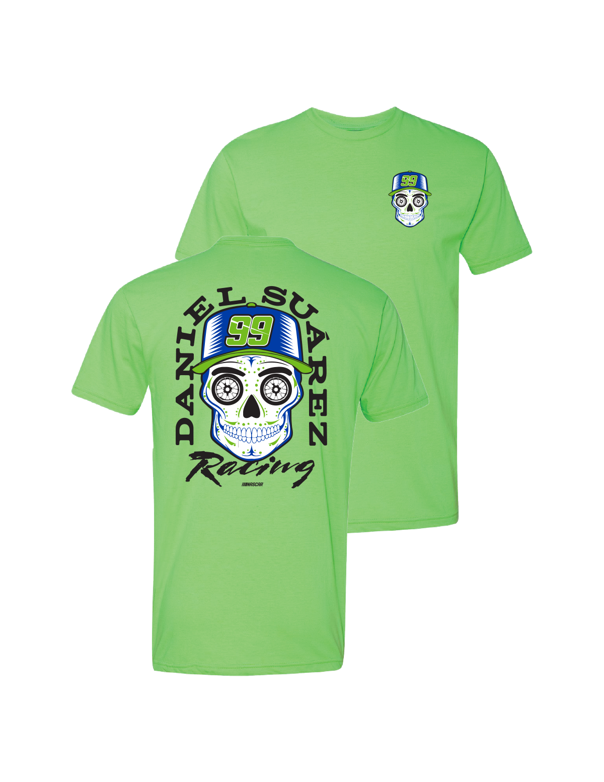 Daniel Suárez #99 Loco Skull T-Shirt