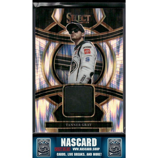 2024 Panini Select #SS-TAG Tanner Gray Selective Swatches Flash Prizms