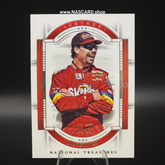 2024 Panini National Treasures Legends #99 Ernie Irvin 24/49