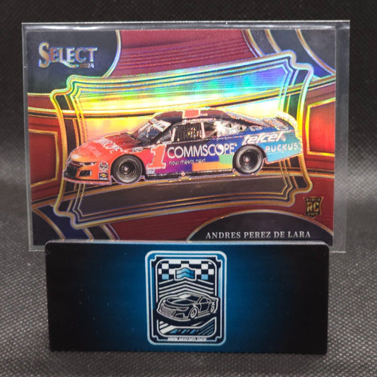 2024 Panini Select Racing Pit Road Maroon #192 Andres Perez De Lara RC 20/125
