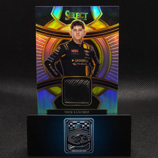 2024 Panini Select Racing Selective Swatches #SS-NSZ Nick Sanchez