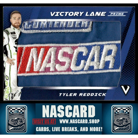 2018 Victory Lane Prime Jumbo Rookie Contender NASCAR Patch Tyler Reddick 1/1