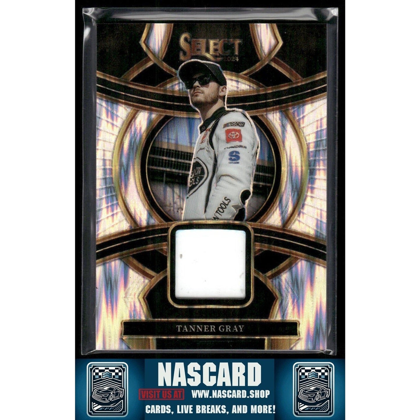 2024 Panini Select #SS-TAG Tanner Gray Selective Swatches Flash Prizms