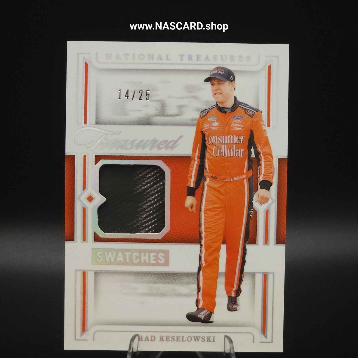 2024 National Treasures Treasured Moments Holo Silver Brad Keselowski /25