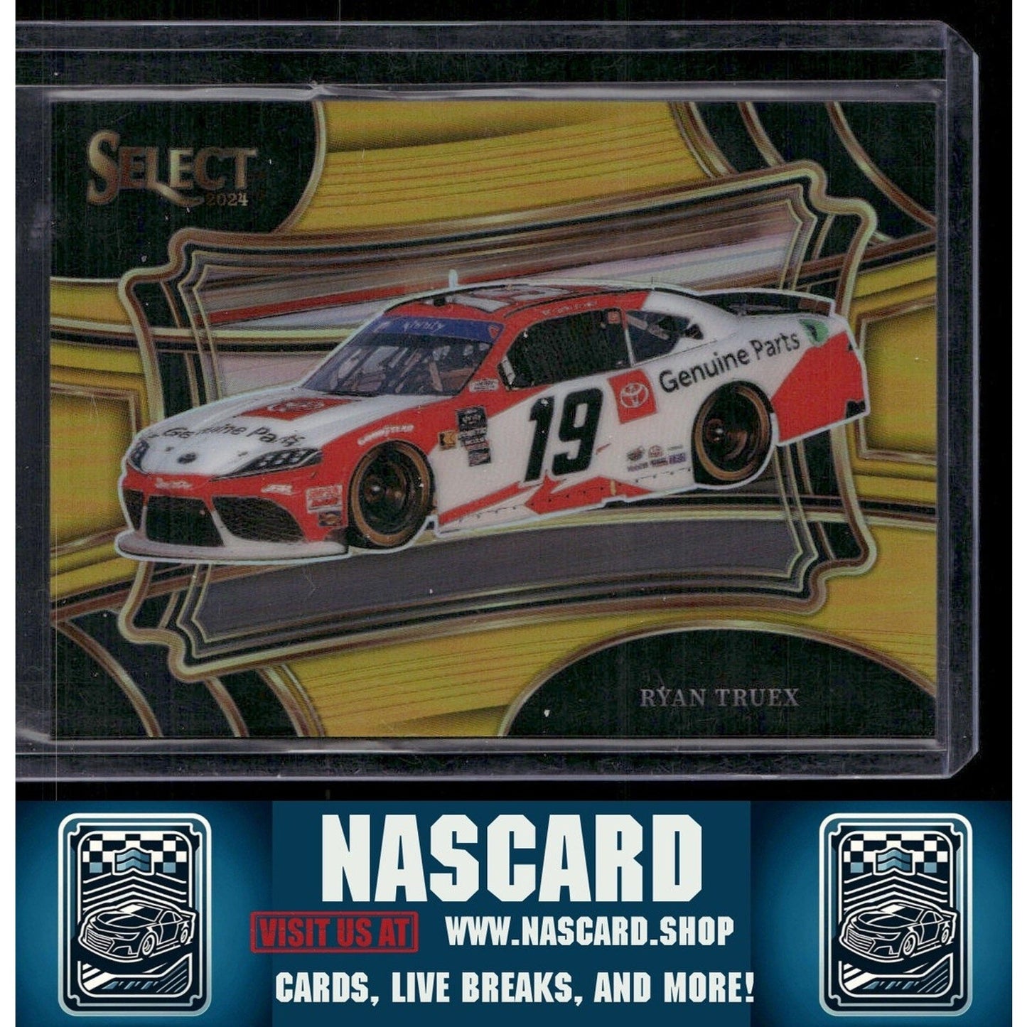 2024 Panini Select Pit Road #115 Ryan Truex Gold Prizms #/10