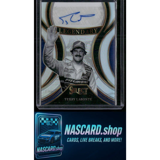 2024 Panini Select #LS-TLT Terry Labonte Legendary Signatures