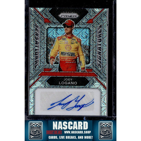 2024 Panini Prizm #SS-JLO Joey Logano Sensational Signatures Mojo #/25