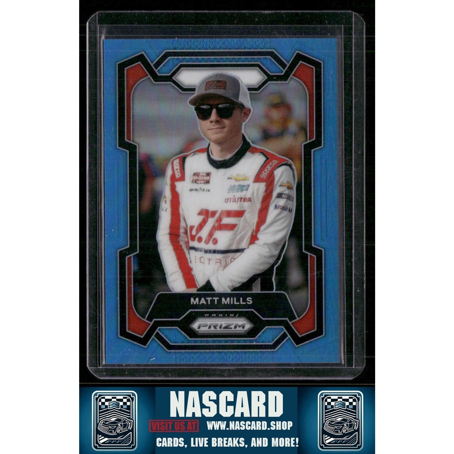 2024 Panini Prizm #74 Matt Mills Carolina Blue