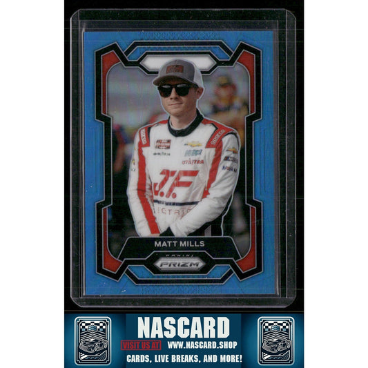 2024 Panini Prizm #74 Matt Mills Carolina Blue