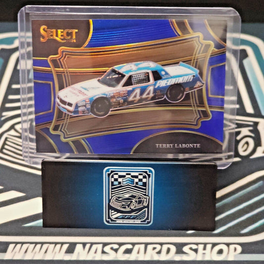2024 Panini Select Racing Pit Road Blue Prizm #185 Terry Labonte 020/175
