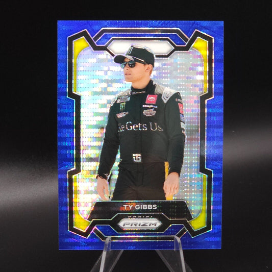 2024 Panini Prizm Racing Blue Pulsar #4 Ty Gibbs /75