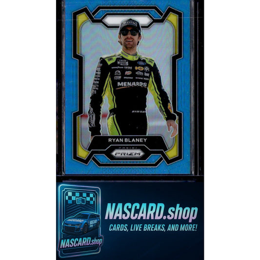 2024 Panini Prizm #50 Ryan Blaney Carolina Blue #/49
