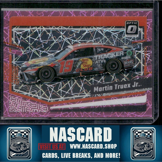 2024 Donruss #77 Martin Truex Jr. Optic Pink Velocity