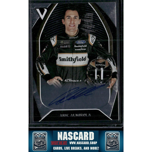 2018 Panini Victory Lane #S-AA Aric Almirola Signatures #/40