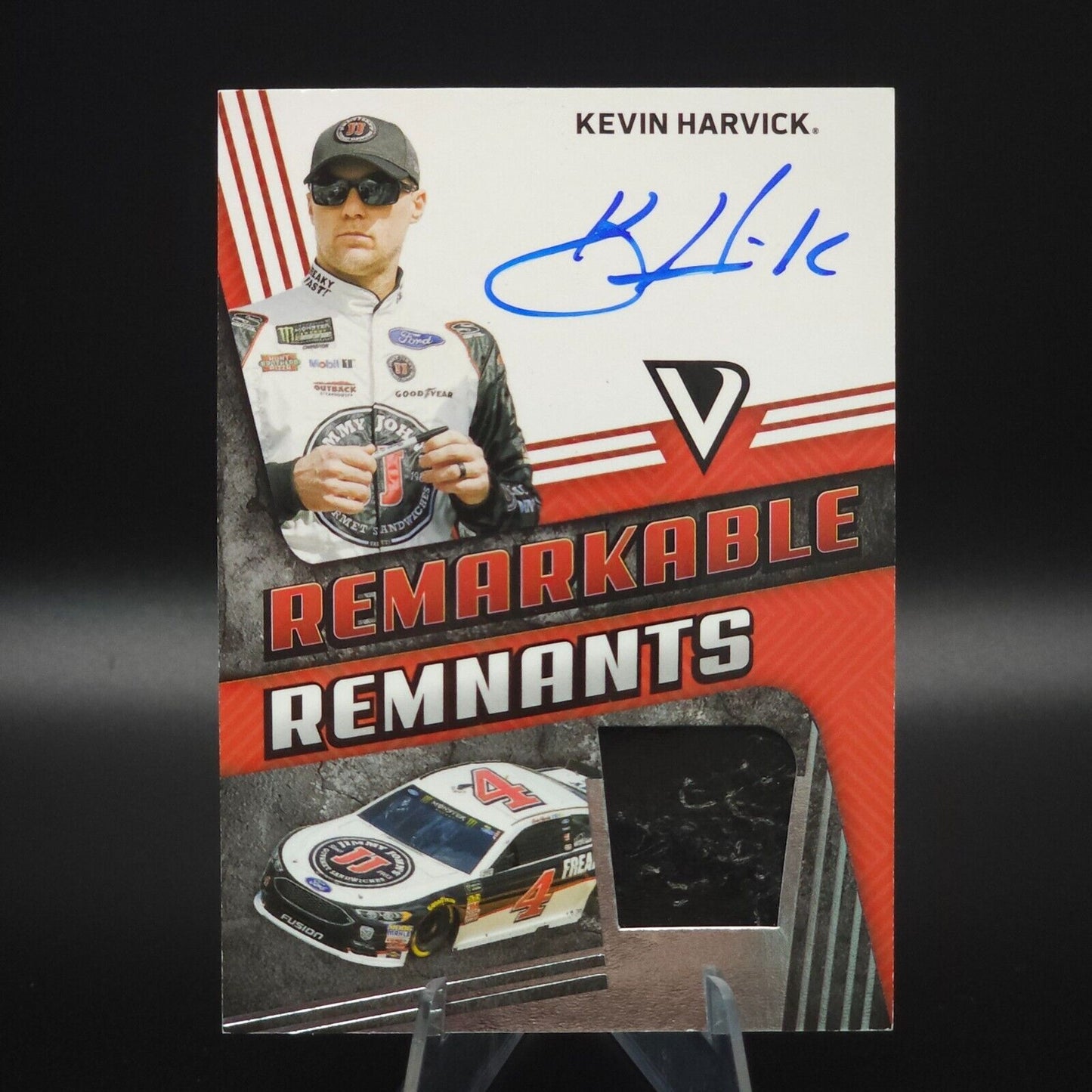 2018 Panini Victory Lane - Remarkable Remnants #RR-KH Kevin Harvick /150