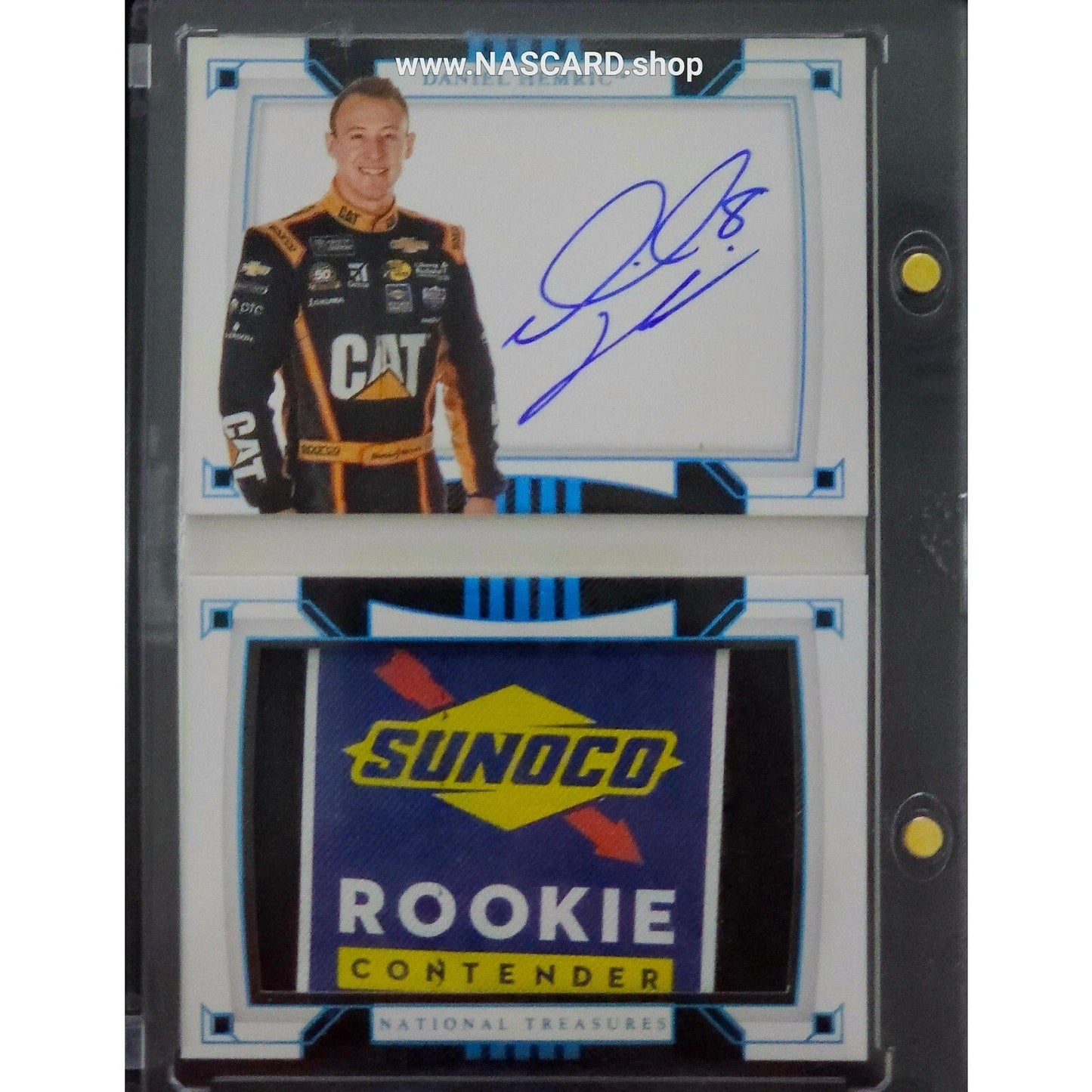 2020 National Treasures Jumbo Patch Booklet Rookie Contender Daniel Hemric 1/1