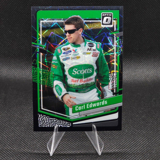 2024 Donruss Base Optic Black Velocity Prizm #53 Carl Edwards - 02/39