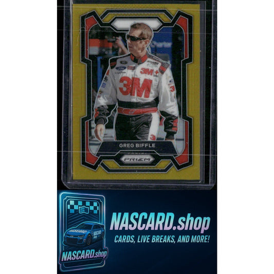 2024 Panini Prizm #13 Greg Biffle Gold #01/10