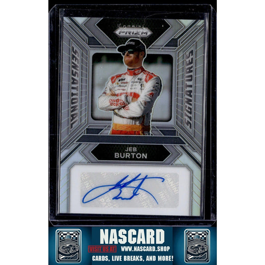 2024 Panini Prizm #SS-JBN Jeb Burton Sensational Signatures
