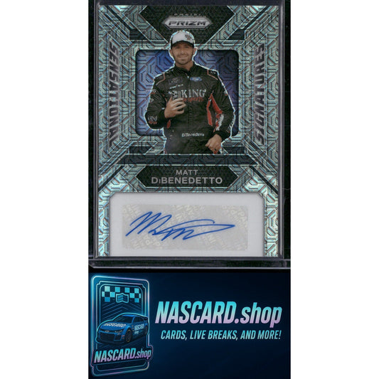 2024 Panini Prizm #SS-MDO Matt DiBenedetto Sensational Signatures Mojo #/25