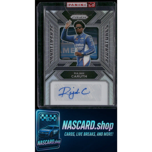 2024 Panini Prizm #SS-RCH Rajah Caruth Sensational Signatures