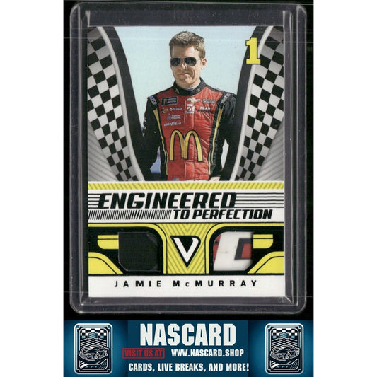 2018 Panini Victory Lane Jamie McMurray Engineered to Perfection Black #/25