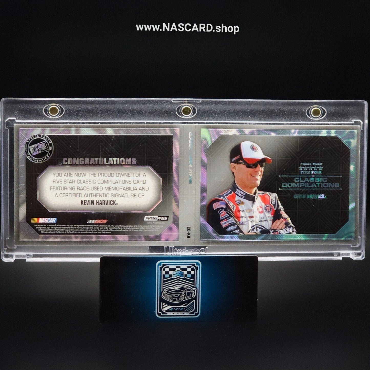 2013 Press Pass Five Star Classic Compilations Booklet Kevin Harvick 1/1