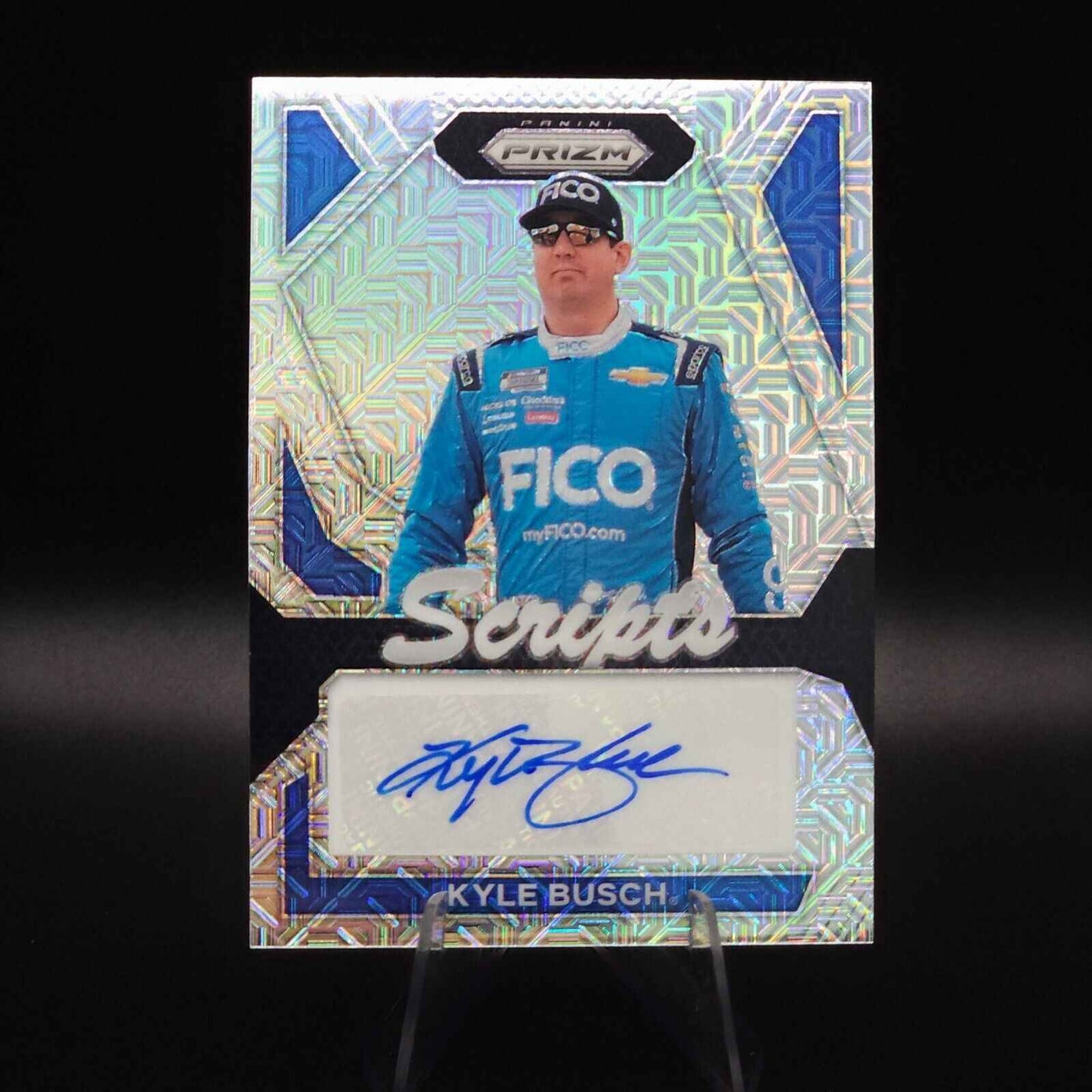 2024 Panini Prizm Racing Scripts Mojo #S-KBH Kyle Busch 10/10